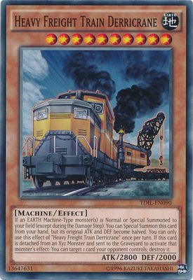 Heavy Freight Train Derricrane - TDIL-EN090 - Common Unlimited The Dark Illusion Unlimited Singles (espanol)