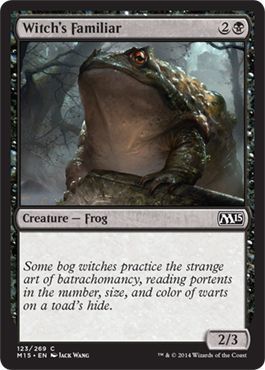 Witch&#39;s Familiar 123/269 - Magic 2015 (M15) Singles (Español)