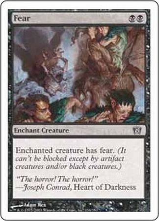 Fear  134/350 - MTG 8th Edition Singles