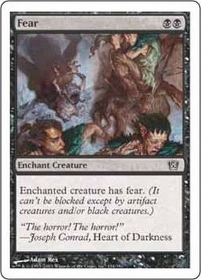 Fear  134/350 - MTG 8th Edition Singles