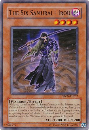 The Six Samurai - Irou - STON-EN012 - Common Unlimited Strike of Neos [STON] Unlimited Singles