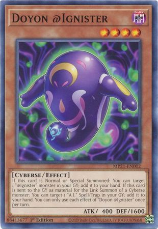 Doyon @Ignister - MP21-EN002 - Common 1st Edition 2021 Mega-Tin: Ancient Battles 1st Edition Singles
