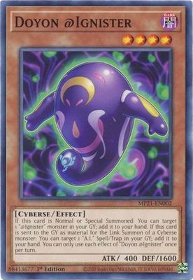 Doyon @Ignister - MP21-EN002 - Common 1st Edition 2021 Mega-Tin: Ancient Battles 1st Edition Singles
