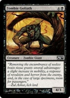 Zombie Goliath 119/249 -  Magic 2012 (M12) Singles (Español)