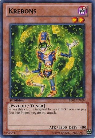 Krebons - BP02-EN068 - Rare 1st Edition Battle Pack 2: War of the Giants 1st Edition Singles