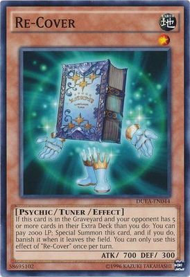 Re-Cover - DUEA-EN044 - Common Unlimited Duelist Alliance Unlimited Singles