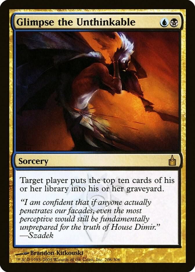Glimpse the Unthinkable - Ravnica: City of Guilds (RAV) Ravnica: City of Guilds