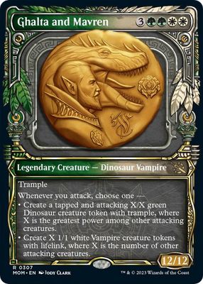 Ghalta and Mavren (Showcase) - March of the Machine (MOM) March of the Machine