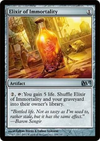 Elixir of Immortality Magic 2013 (M13) Singles (Español)
