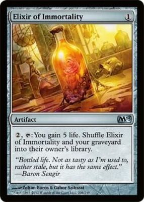 Elixir of Immortality Magic 2013 (M13) Singles (Español)