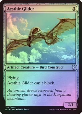 Aesthir Glider 209/269 - Foil Dominaria Foil Singles