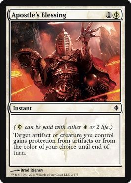 Apostle&#39;s Blessing New Phyrexia Singles