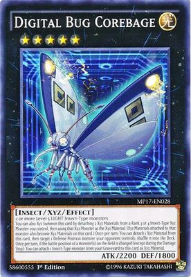 Digital Bug Corebage - MP17-EN028 - Common 1st Edition 2017 Mega-Tins 1st Edition Singles