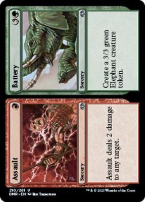 Assault // Battery 210/261 Dominaria Remastered Singles