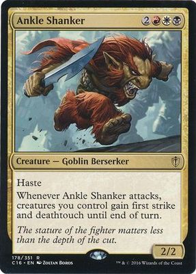 Ankle Shanker 178/351 Commander 2016 Singles