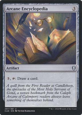 Arcane Encyclopedia 297/361 Commander Legends: Battle for Baldur&#39;s Gate Singles