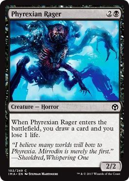 Phyrexian Rager 102/249 Iconic Masters Singles