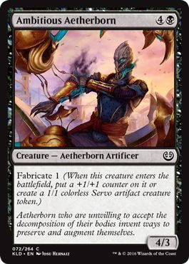 Ambitious Aetherborn 072/264 Kaladesh Singles (Español)