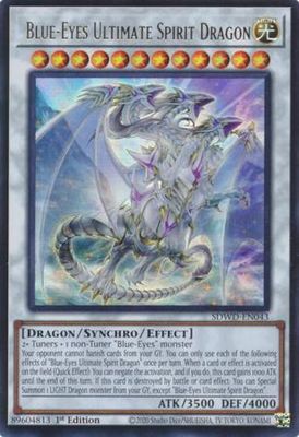 Blue-Eyes Ultimate Spirit Dragon - SDWD-EN043 - Ultra Rare 1st Edition Blue-Eyes White Destiny [SDWD] 1st Edition Singles