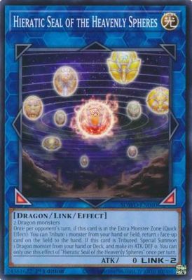 Hieratic Seal of the Heavenly Spheres - SDWD-EN040 - Common 1st Edition Blue-Eyes White Destiny [SDWD] 1st Edition Singles