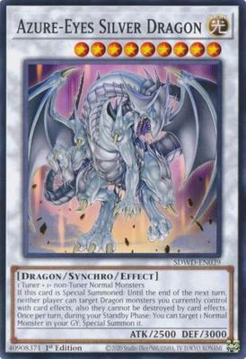 Azure-Eyes Silver Dragon - SDWD-EN039 - Common 1st Edition Blue-Eyes White Destiny [SDWD] 1st Edition Singles