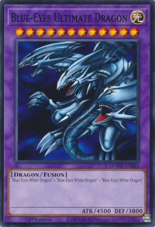 Blue-Eyes Ultimate Dragon - SDWD-EN034 - Common 1st Edition Blue-Eyes White Destiny [SDWD] 1st Edition Singles