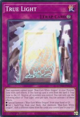 True Light - SDWD-EN028 - Common 1st Edition Blue-Eyes White Destiny [SDWD] 1st Edition Singles