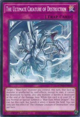 The Ultimate Creature of Destruction - SDWD-EN029 - Common 1st Edition Blue-Eyes White Destiny [SDWD] 1st Edition Singles