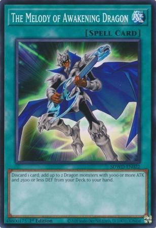 The Melody of Awakening Dragon - SDWD-EN022 - Common 1st Edition Blue-Eyes White Destiny [SDWD] 1st Edition Singles