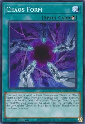 Chaos Form - SDWD-EN020 - Common 1st Edition Blue-Eyes White Destiny [SDWD] 1st Edition Singles