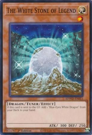 The White Stone of Legend - SDWD-EN011 - Common 1st Edition Blue-Eyes White Destiny [SDWD] 1st Edition Singles