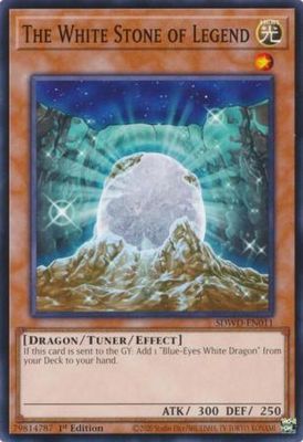 The White Stone of Legend - SDWD-EN011 - Common 1st Edition Blue-Eyes White Destiny [SDWD] 1st Edition Singles