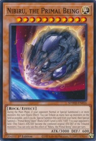 Nibiru, the Primal Being - SDWD-EN016 - Common 1st Edition Blue-Eyes White Destiny [SDWD] 1st Edition Singles