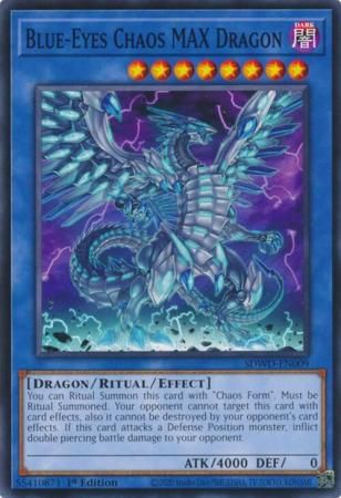 Blue-Eyes Chaos MAX Dragon - SDWD-EN009 - Common 1st Edition Blue-Eyes White Destiny [SDWD] 1st Edition Singles