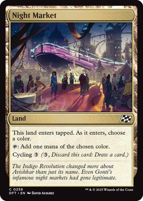 Night Market - Aetherdrift (DFT) Aetherdrift