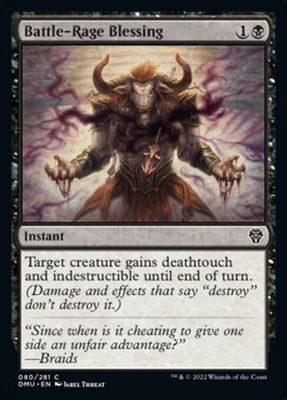 Battle-Rage Blessing 080/281 - Dominaria United Singles (Español)