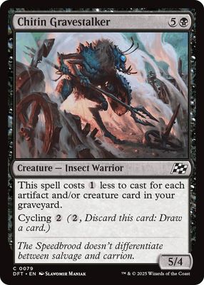 Chitin Gravestalker - Aetherdrift (DFT) Aetherdrift-foil-