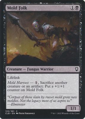 Mold Folk 133/361 - Commander Legends: Battle for Baldur&#39;s Gate Singles