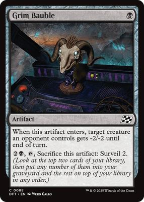 Grim Bauble - Aetherdrift (DFT) Aetherdrift