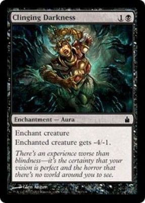Clinging Darkness 80/306 - Ravnica Singles