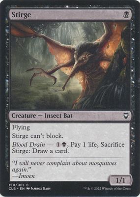 Stirge 150/361 Commander Legends: Battle for Baldur&#39;s Gate Singles