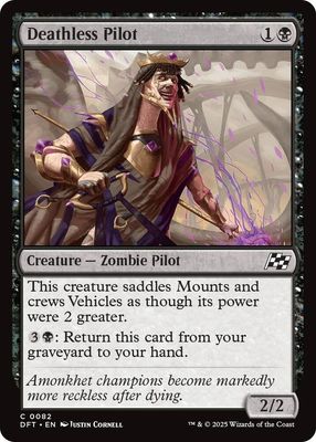 Deathless Pilot - Aetherdrift (DFT) Aetherdrift