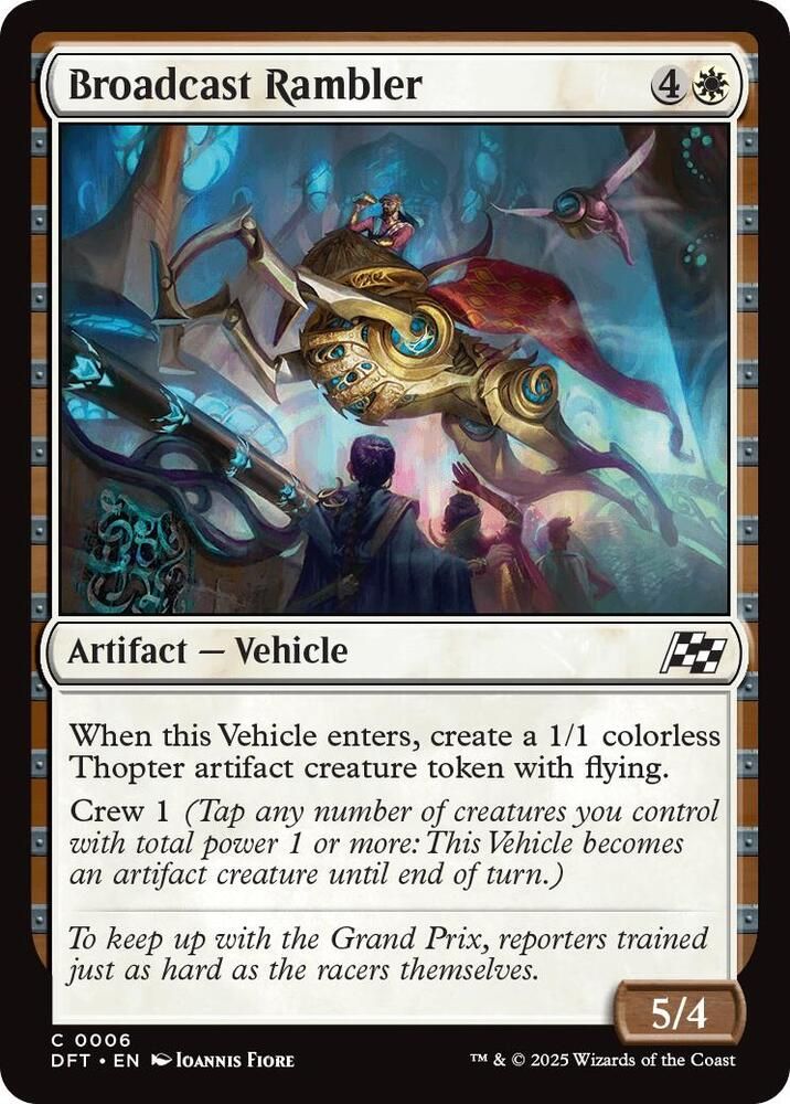 Broadcast Rambler - Aetherdrift (DFT) Aetherdrift