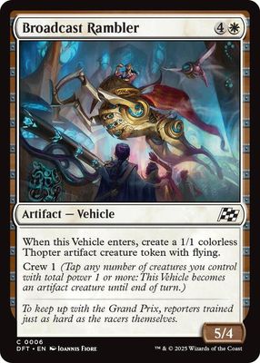 Broadcast Rambler - Aetherdrift (DFT) Aetherdrift