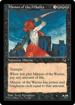 Minion of the Wastes Tempest Singles (Español)