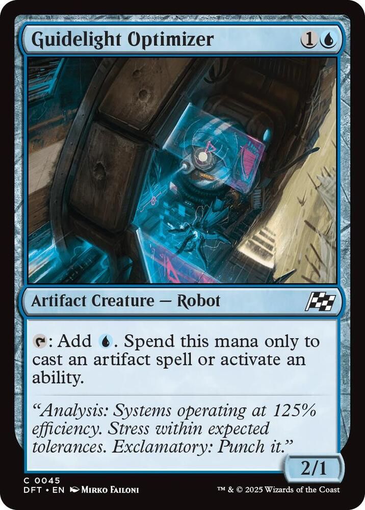 Guidelight Optimizer - Aetherdrift (DFT) Aetherdrift