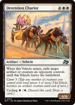 Detention Chariot - Aetherdrift (DFT) Aetherdrift