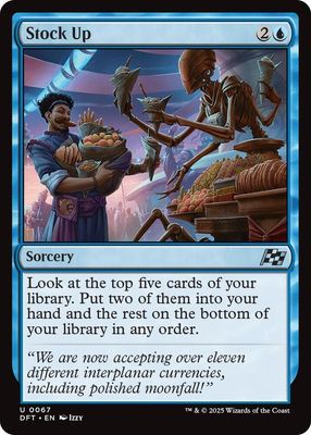 Stock Up - Aetherdrift (DFT) Aetherdrift