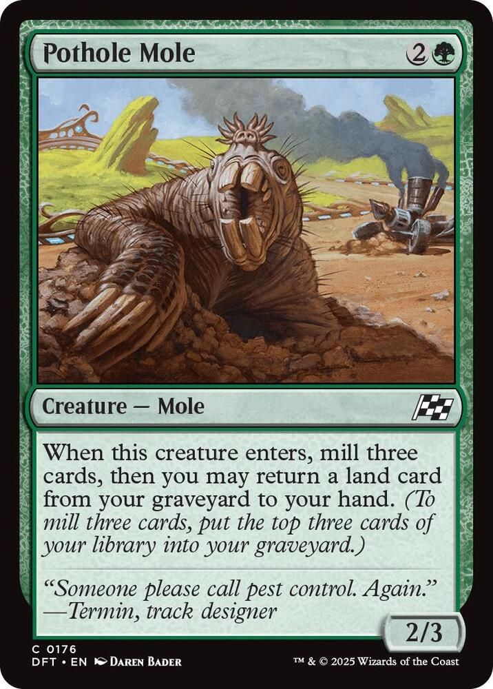 Pothole Mole - Aetherdrift (DFT) Aetherdrift