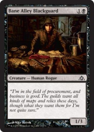 Bane Alley Blackguard Dragon&#39;s Maze Singles (Español)
